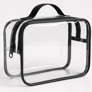 20 Transparent Toiletry Travel Organizer Bag