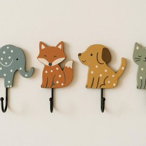 28 Decorative Animal Shaped Kids Room Hooks