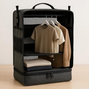 4 Compact Foldable Travel Wardrobe Bag