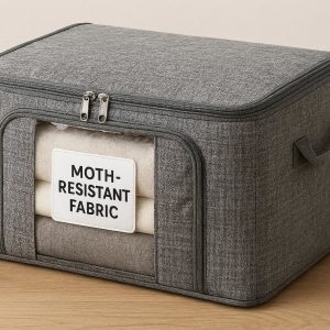 5 Moth Resistant Fabric Storage Bag Organizer